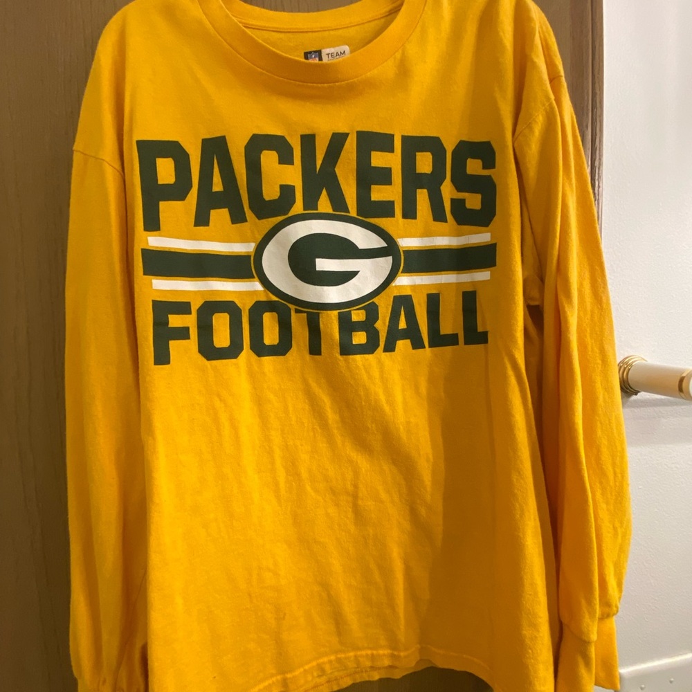 Men’s Long-Sleeve Green Bay Packers T-Shirt (XL)